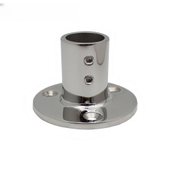 AISI316 STAINLESS STEEL HANDRAIL90°ROUND BASE
